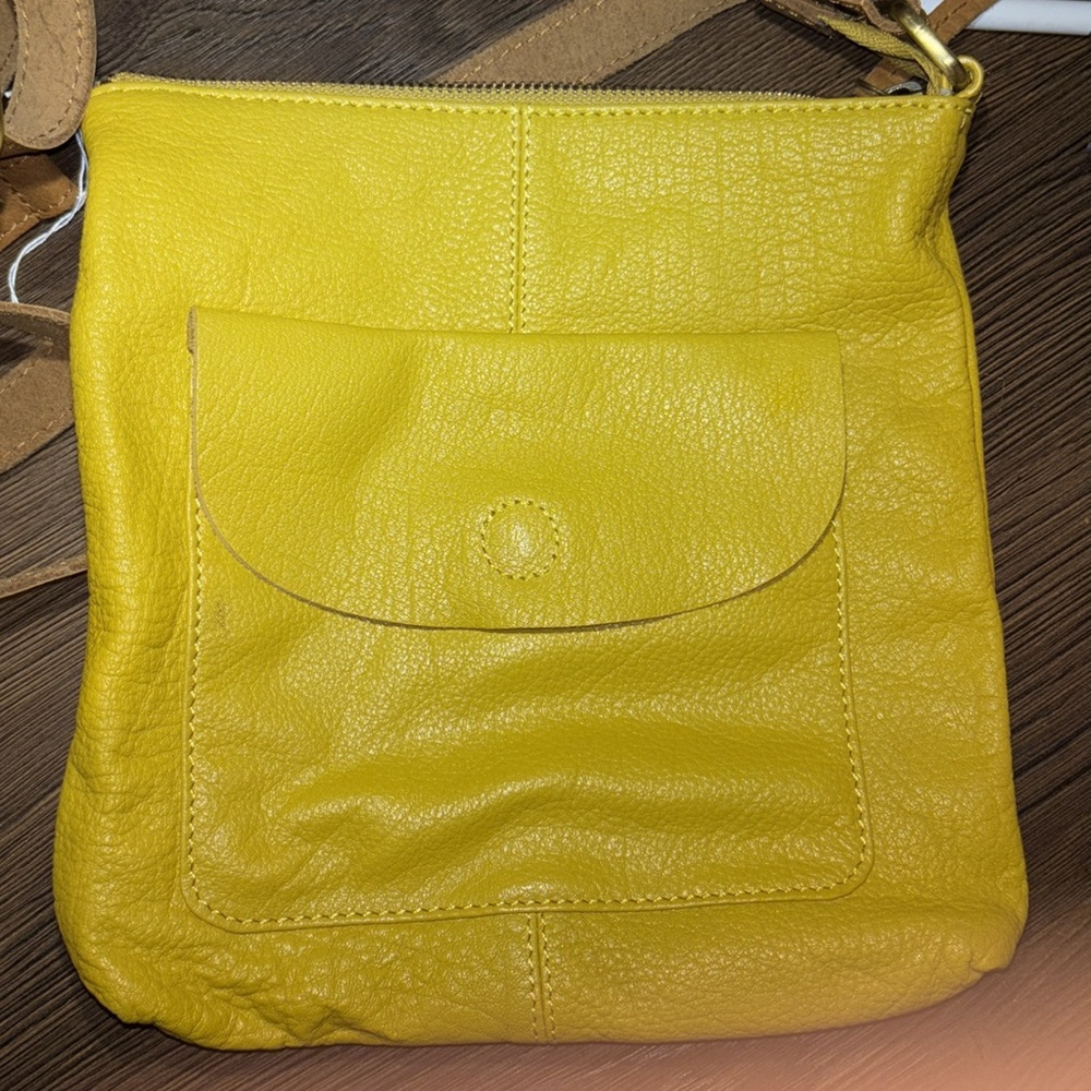 Yellow Crossbody Bag